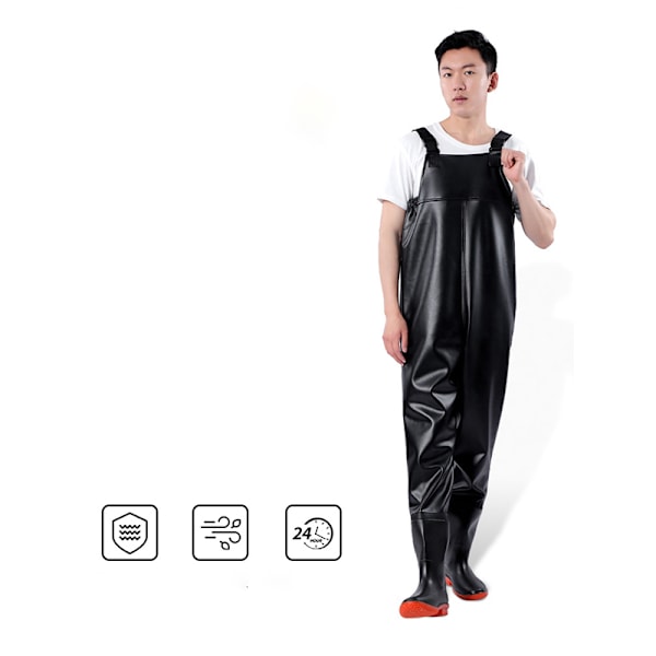 Vedenpitävät kalastuskahluuhousut, rintakahluuhousut, unisex 45