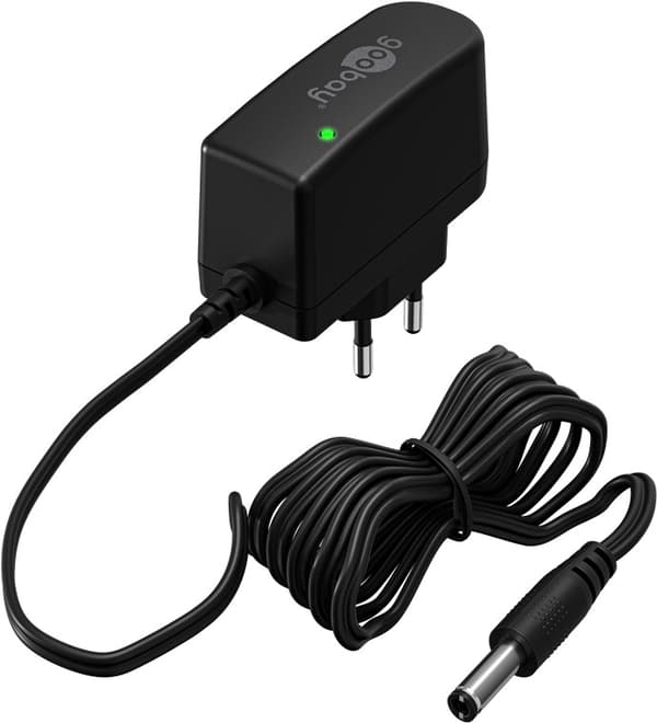 12 V nätdel (7,2 W / 0,6 A)