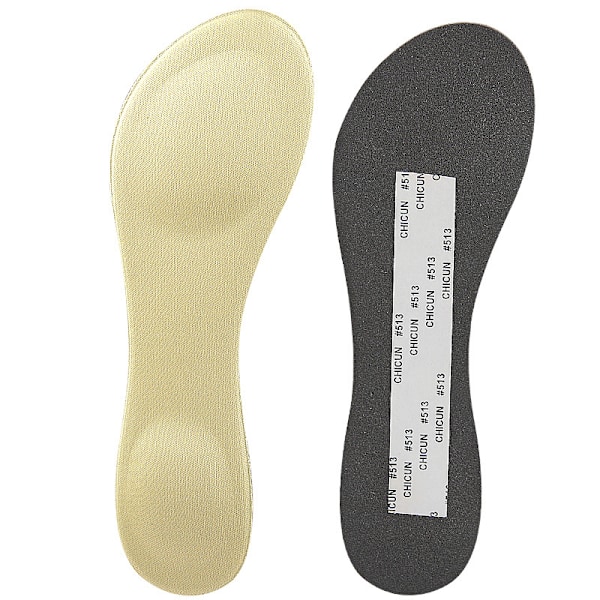 Svampe 3/4 indlægssåler (2 par) Beige