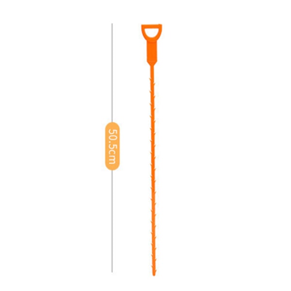 Avloppsrensare för Hårtvättställ och Avlopp - 52cm 2 Pack