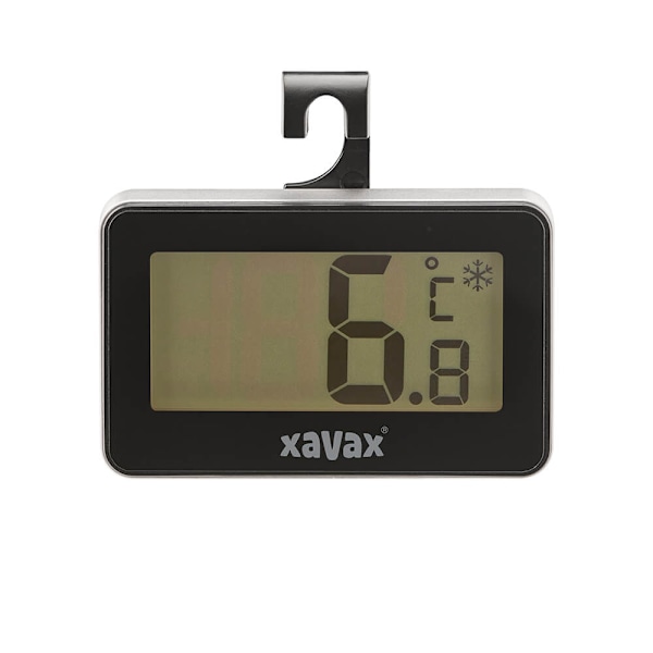 Termometer Digital för Kylskåp Frys Svart