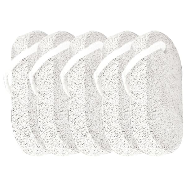 5 Stykker Fodfil - Tynd Model (9x4.5x2cm) Vulkansten til Fjernelse af Hård Hud og Døde Hudceller