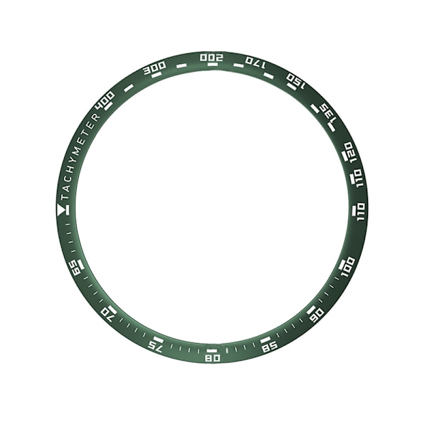 Stilfuld Bezel til Amazfit GTR 47mm Grøn