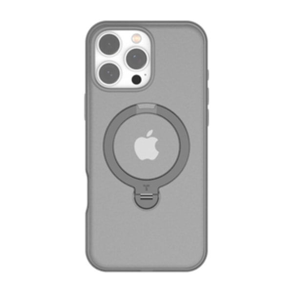 Case Torras Ostand Spin Series til iPhone 16 Pro (titanium grå)