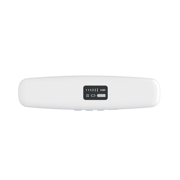 Trådløs 5.4 Bluetooth Bone Conduction Musikboks Søvn Højttaler med Timer og TF-kort understøttelse White White