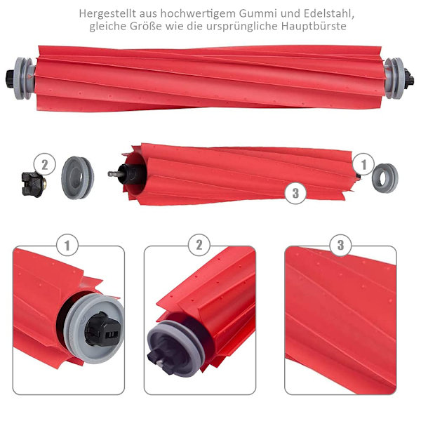 INF Tillbehör 13 delar Roborock S7 S7+S7 Plus S7 MaxV Plus Ultra T7 T7S T7 Plus T7S Plus