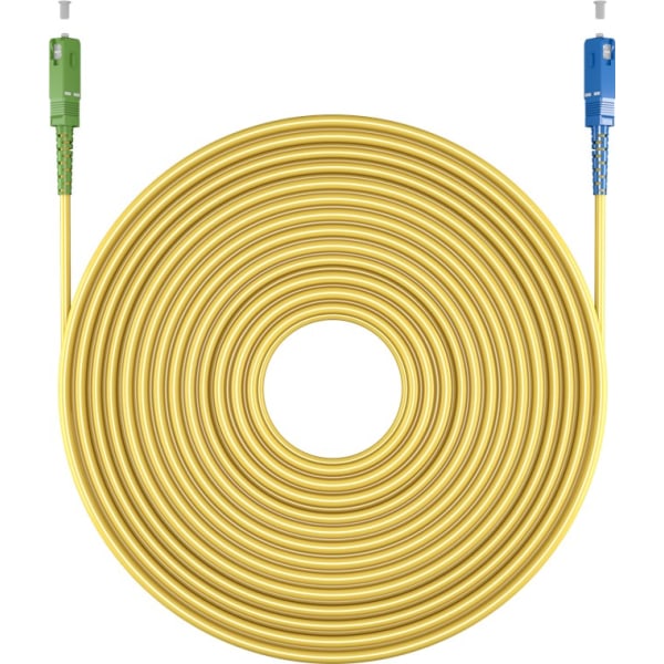 Goobay Fiberoptisk kabel (FTTH), Singlemode (OS2) Yellow, gul (S