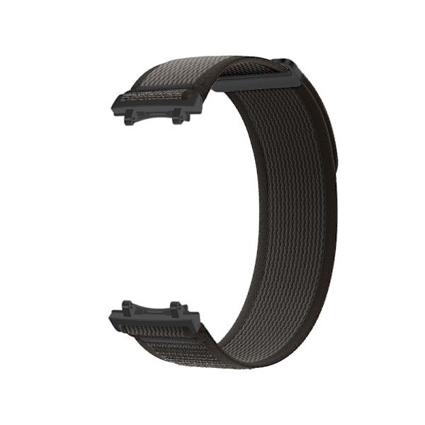 Rød-grå nylon urrem til Amazfit T-rex 3 Sort
