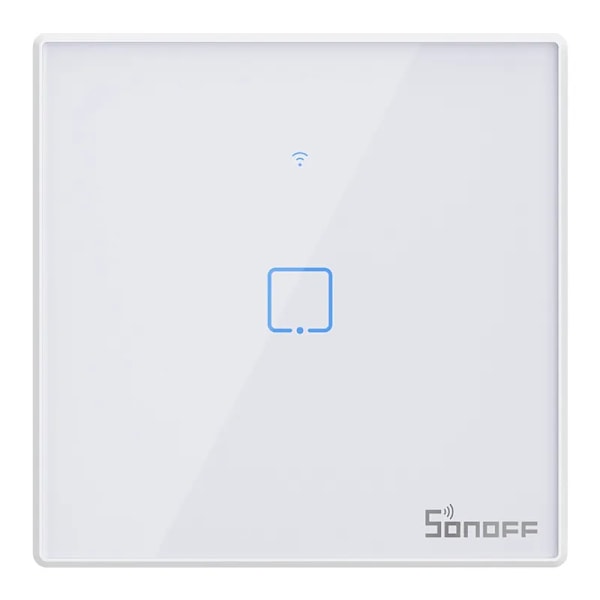Smart Switch WiFi + RF 433 Sonoff T2 EU TX (1-kanal) opdateret