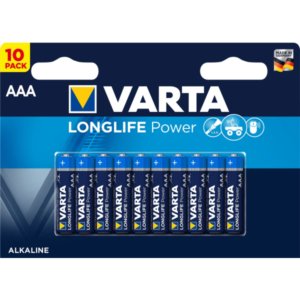 Varta LR03/AAA (Micro) (4903) batteri, 10 st. blister