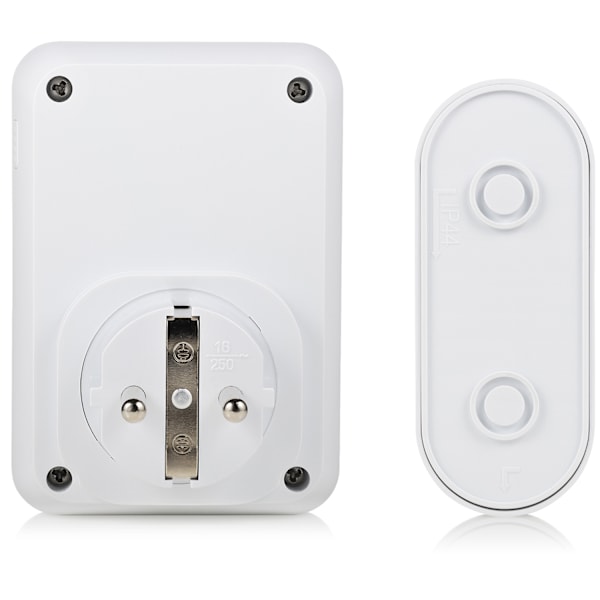 Trådlös dörrklocka Plug-in B313 Vit