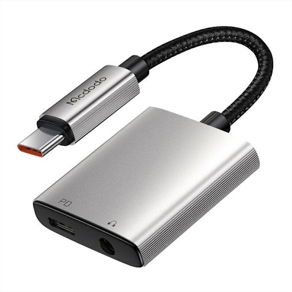 2-i-1 ljudadapter Mcdodo CA-5550 2-i-1 Lightning to Lightning + DC 3,5 mm