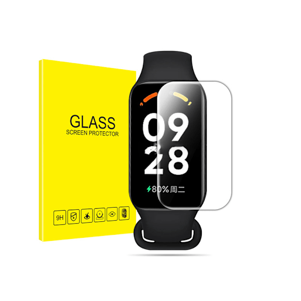 2-Pack Tempererat glasskärmskydd för Xiaomi Mi Band 9 Active