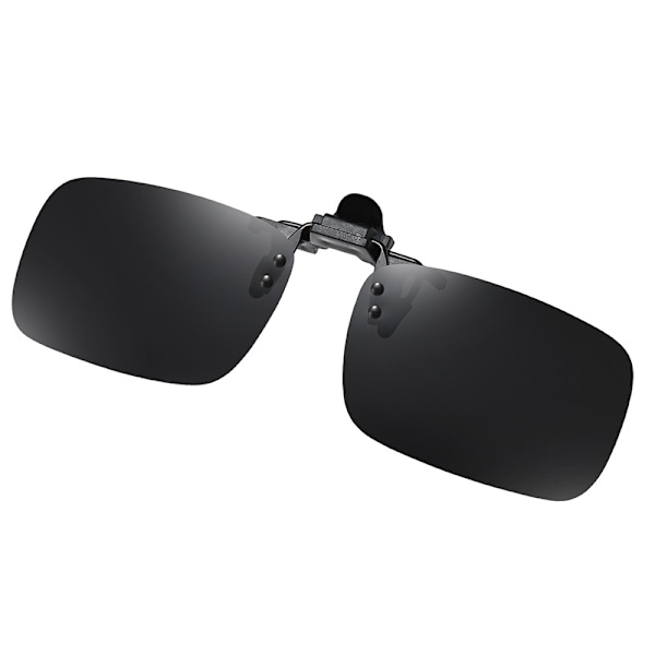 Store hvide Mercury clip-on solbriller til briller Sort