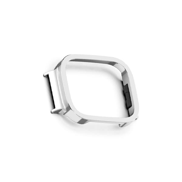 Rostfritt stål klockram för Redmi Watch 3 Silver Silver
