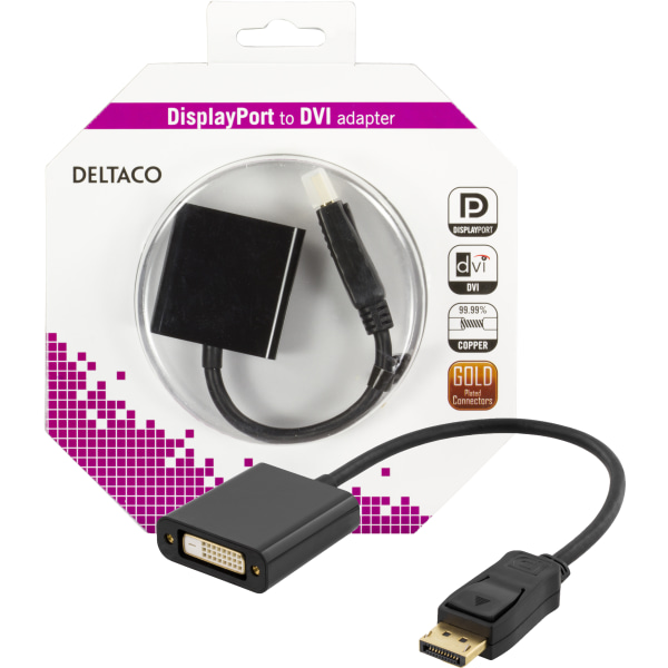 DELTACO DP-DVI14-K