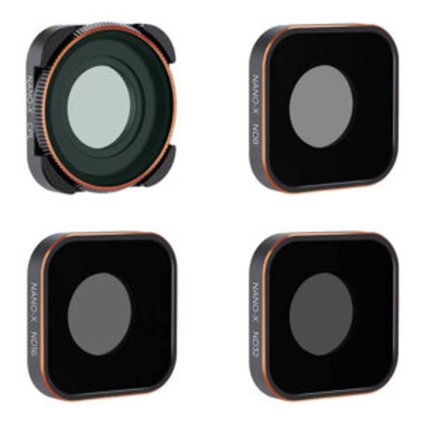Filtre K&F Concept ND+CPL (8/16/32) Kit til Hero 9 / Hero 10 / Hero 11