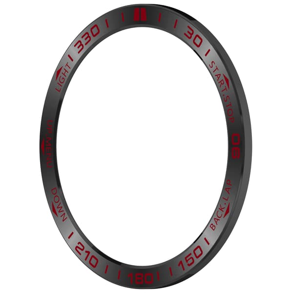 Garmin Tactix 8 51mm AMOLED Bezel - Black Red Racing Edition