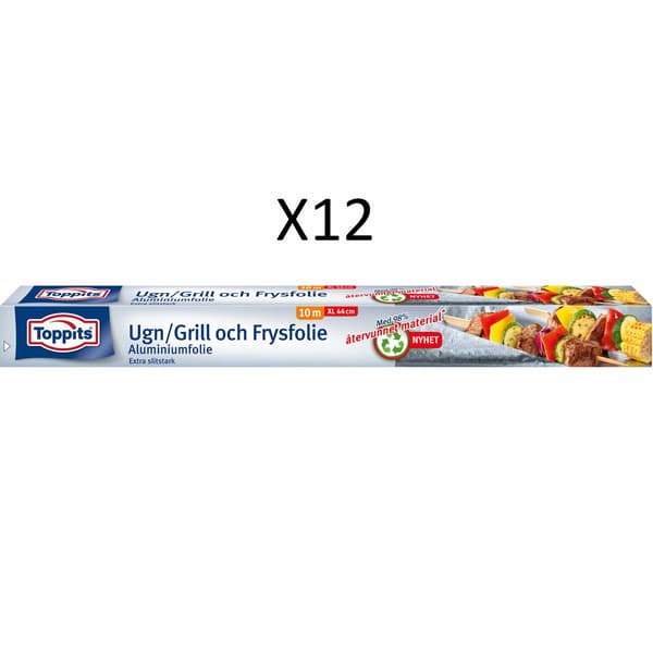 Uuni-, grilli- ja pakastusfolio 44 cm x 10 m (Huom. 12 kpl DFP)
