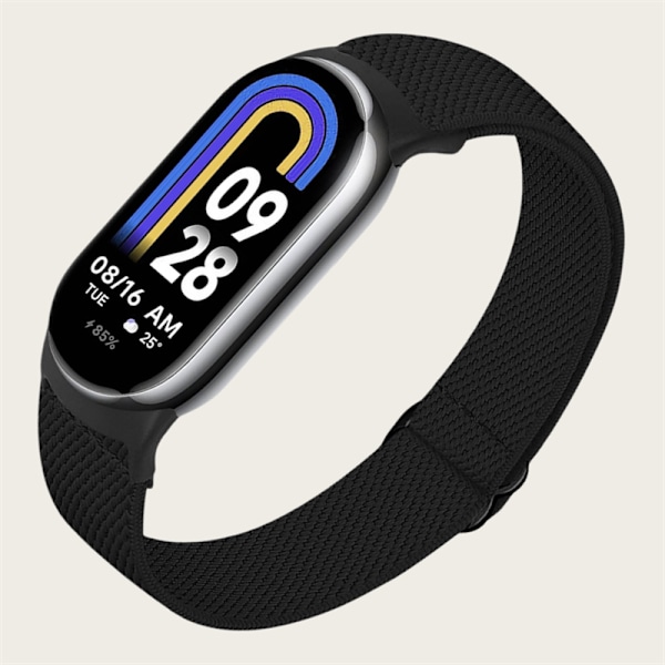 Xiaomi Mi Band 8 Kudottu ranneke Musta