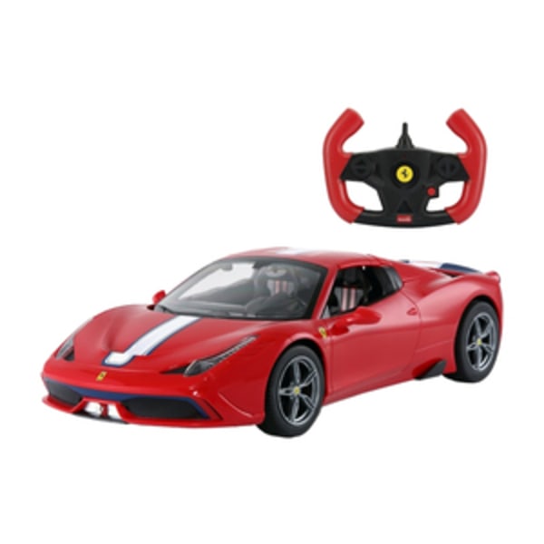 RASTAR R/C 1:14 Ferrari 458 Speciale A Cabriolet Version satsbil (röd)
