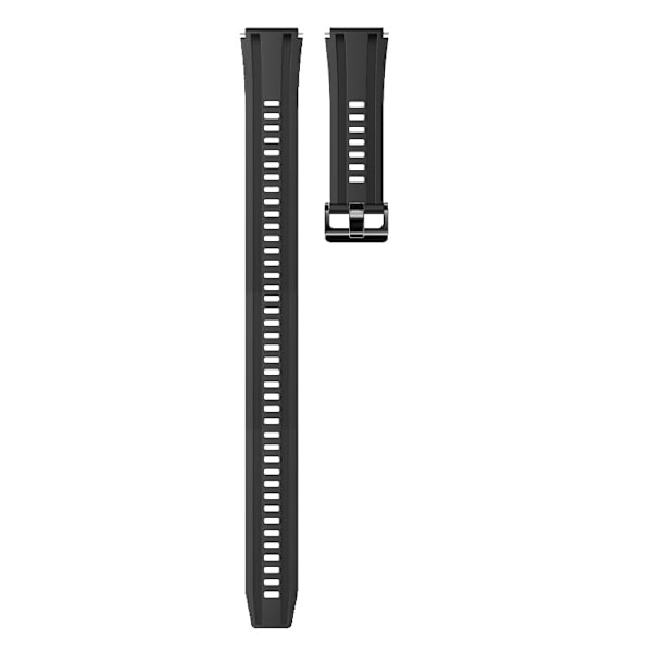 3-Pak Silikone Urrem - 22mm Sort