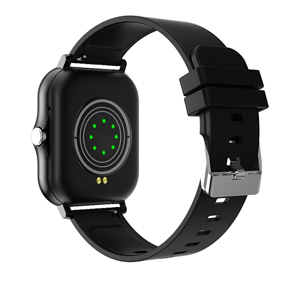 Smart klocka med Bluetooth Call & Fitness Tracker Svart