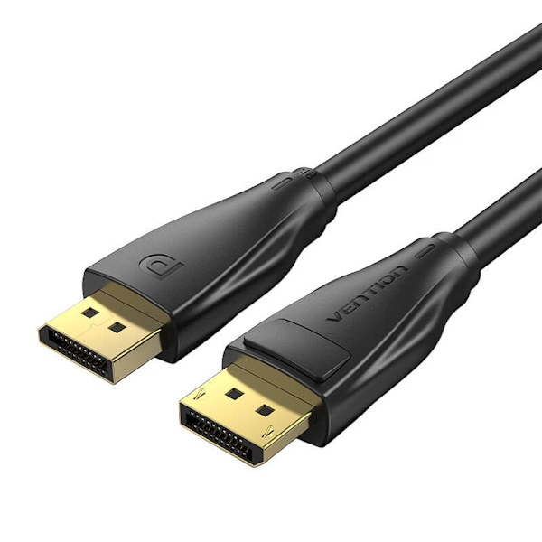 DisplayPorDisplayPort 1.4 Kabelventilation HCCBI 3m, 8K 60Hz/ 4K 120Hz (sort)t Kabel 3m Ventilation HCCBI (sort)