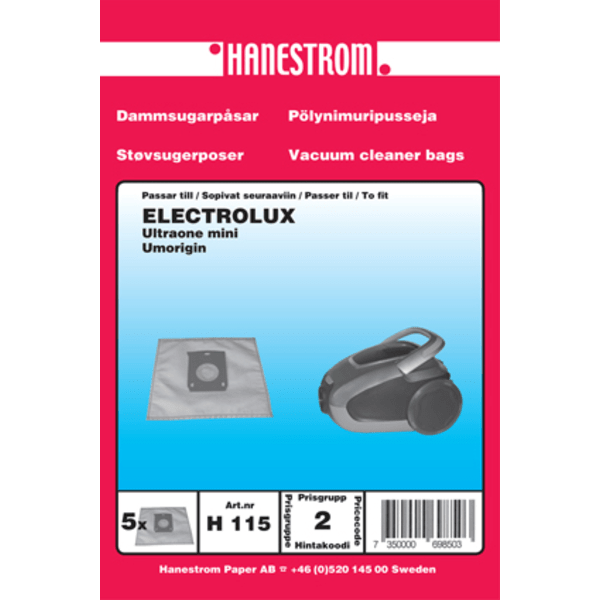 Dammsugarpåsar ELECTROLUX ULTRAONE MINI