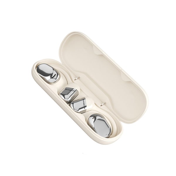 SHINECON Bluetooth 5.3 Hovedtelefoner White White