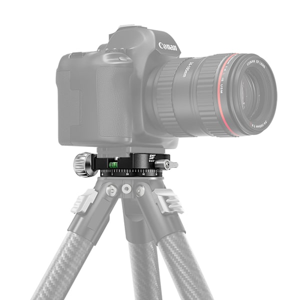 Snabbkopplingsplatta Stativbastillbehör för panoramaklämma DSLR-kamerafäste