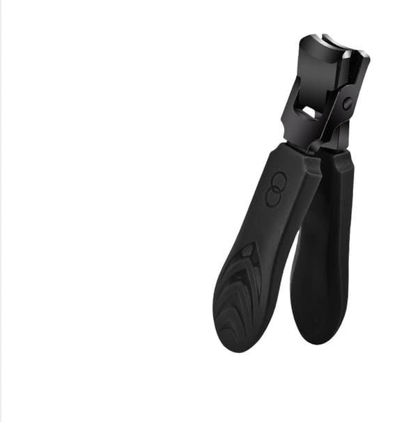Sprøjtsikker negleklipper med stor åbning Black Black