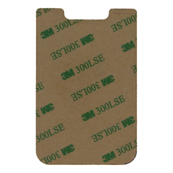 Adhesive credit card holder, 3M adhesive, black