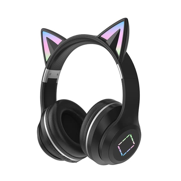 Bluetooth-kuulokkeet DR57 - Pitkä akunkesto Black Black