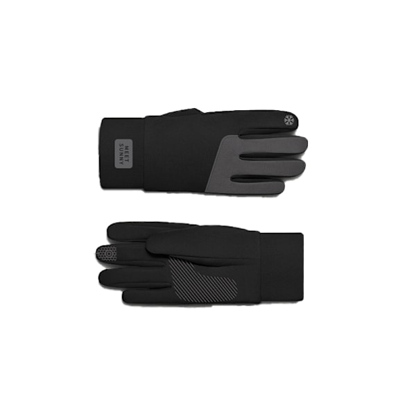 Varma Deerskin Velvet Handskar Svart