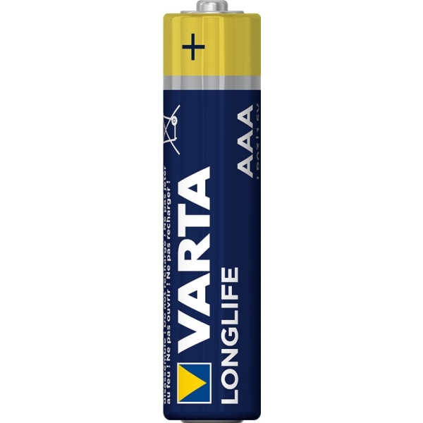 Varta LR03/AAA (Micro) (4103) batteri, 4 st. blister