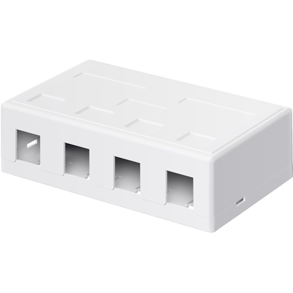 Keystone tom kåpa, 4-port