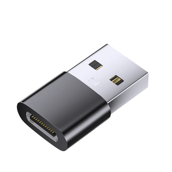 2:n pakkaus C-tyypin USB-sovittimia (minimalistinen muotoilu)