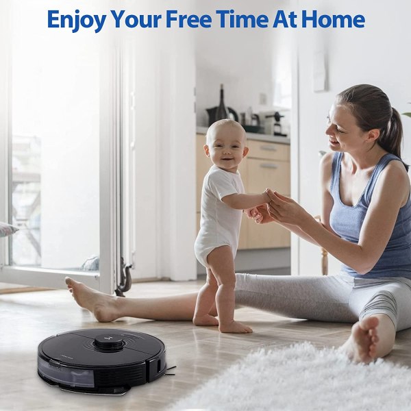 Tillbehörssats för Xiaomi Roborock S7 / T7-serien 14 delar, 4 moppdyna, 4  HEPA-filter, 6 kantborstar