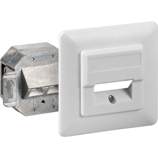 Rotdosa för infälld montering, CAT 5e