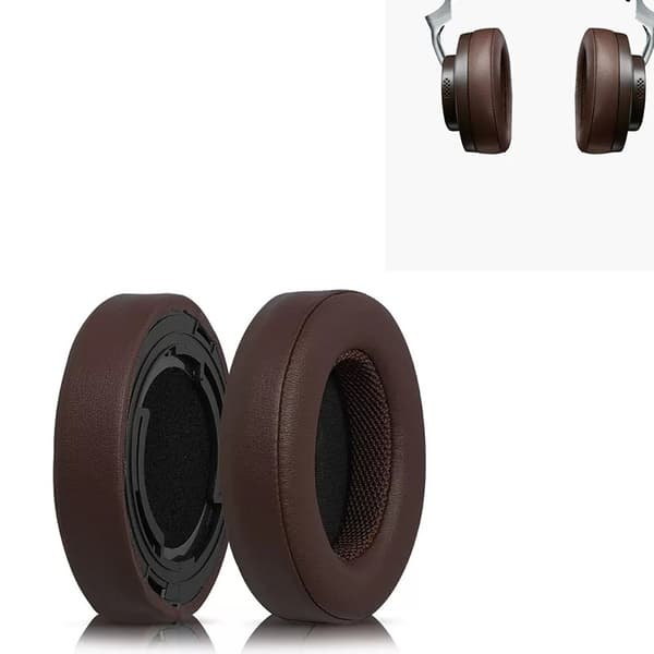 Öronkuddar i Proteinläder för Shure AONIC50 Brown Brown
