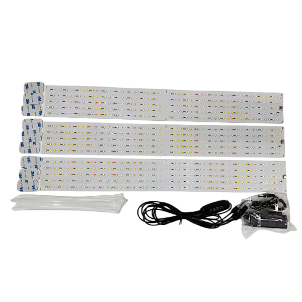 LED-kasvivalopaneeli EU-sovittimella