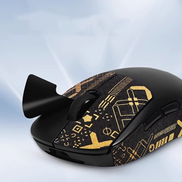 Anti-Slip Mouse Grip Tape til Logitech GPW1 Guld