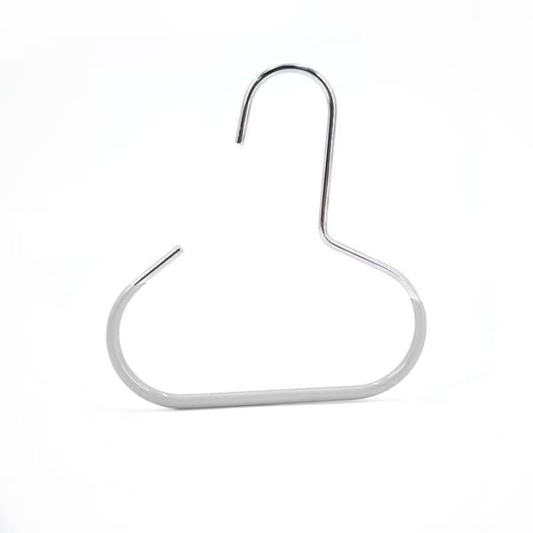 10-pak Hattekrog - Stål & PVC Kasket Organizer til Hjem & Kollegieværelse, Optimal Hat Opbevaring White White