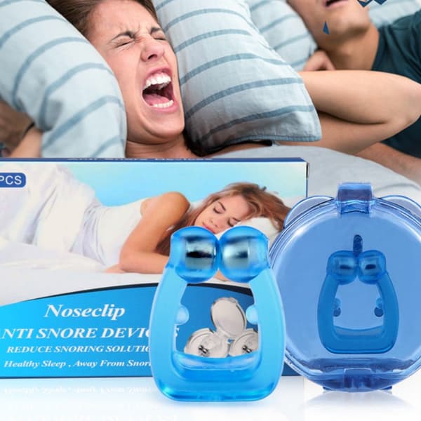 Magnetisk näsklämma mot snarkning 6-pack Blue Blue