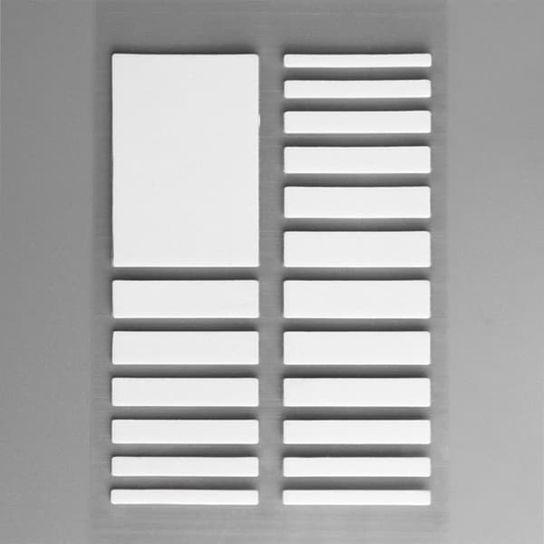 EVA-Ringjusterare - Bekväm & Diskret Passform White White
