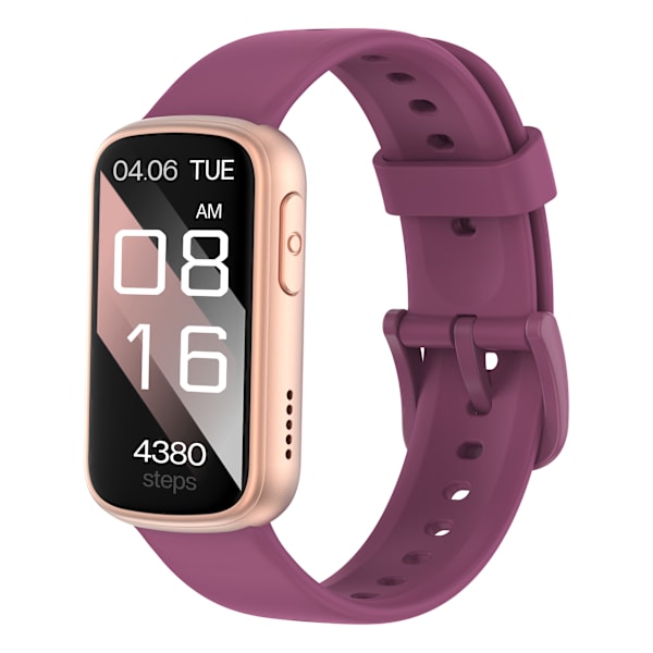 Smartwatch med EKG, puls- og blodtryksmåler, søvnmåler, skridttæller Beige