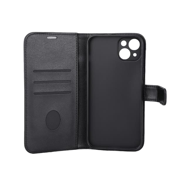 Mobilfodral Strålningsskydd PU MagS RFID Svart - iPhone 15 Plus
