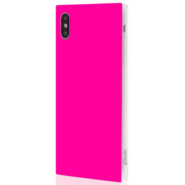 IDECOZ Mobilskal Neon Rosa iPhone XS Max