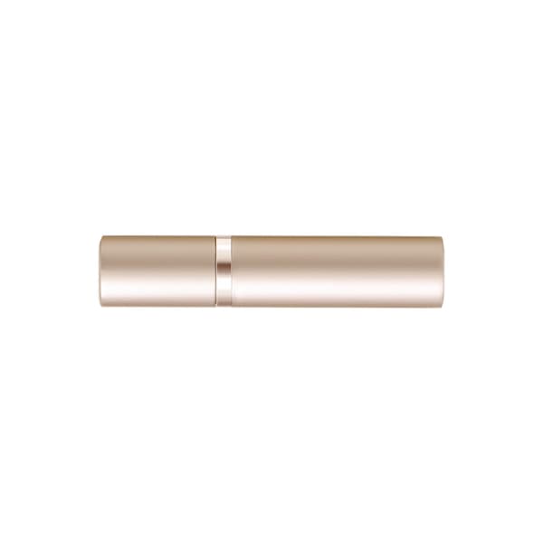 Refillbar parfymatomizer 5ml Roséguld, glasfodrad reseflaska med nano-dimma och tryckspray, bottenpåfyllning
